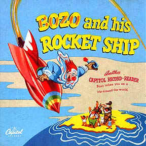 Cover art for Bozo and his Rocket Ship
